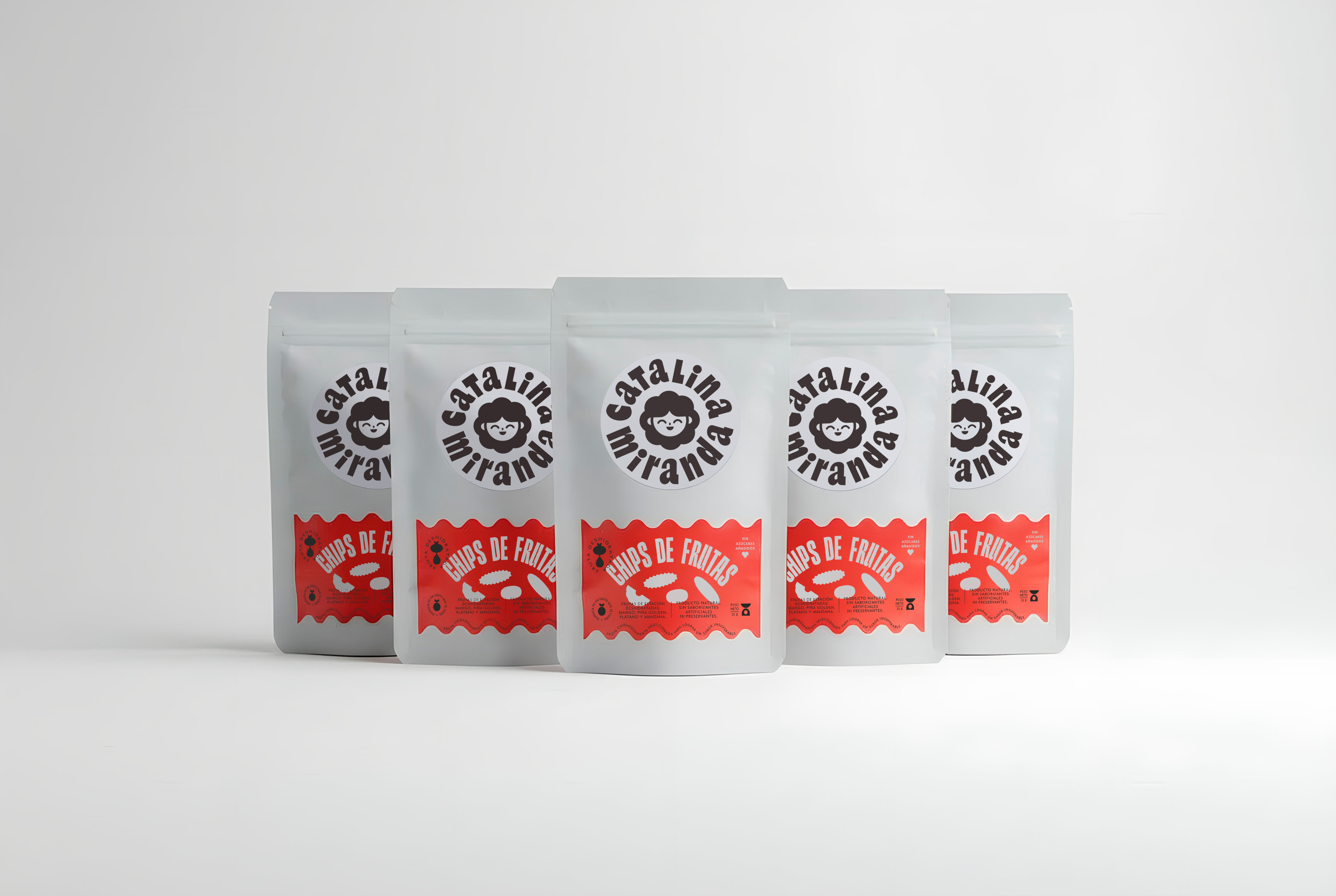 Pack Chips de Frutas 5x25g